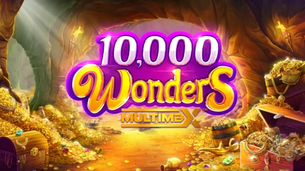 Tampilan visual slot 10,000 Wonders Multimax oleh ReelPlay